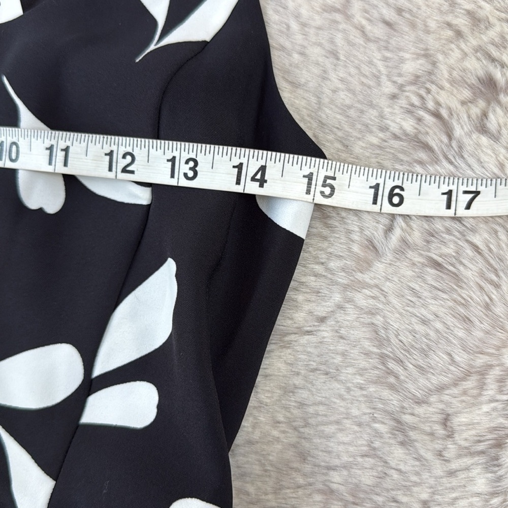 Ann Taylor | Leaf Patterned Dress, Size 00, NWT - Picture 4 of 12